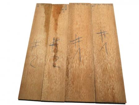 2x Palmen Holz Brett Red Palmira Coconut 75x13,5cm x 15-19mm #2 