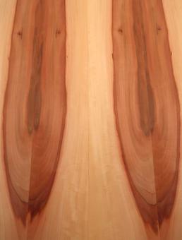 Birnbaum Furnierholz Birnenholz 154x15-18cm 4 Blätter 