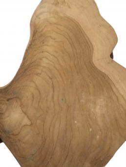 Teak wilde Baumscheibe Teakholz 68x55cm x 65mm 
