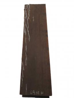 Zebrano Holz Balken rustikal drechseln 69x18x14cm 