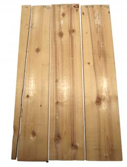 3x Altholz Brett recyceltes Holz recycling 96x2-19cm x 20mm #T4 