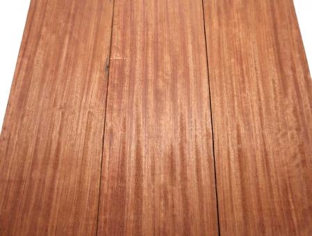 1x Bubinga Holz Riegel Rosenholz Curly 104x16cm x 23mm 