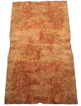 Rouble Wurzelholz Furnier Maser 40x23-25cm 4 Blätter 