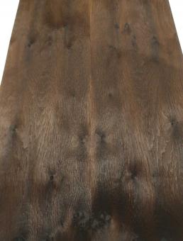 Eiche geräuchert Furnier Räuchereiche 119x27-29cm 4 Blätter 