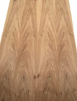 Walnuss Furnier Nussbaum Holzfurnier 310x15,5-19cm 4 Blätter 