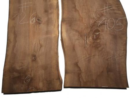 1x Walnussholz Nussbaumholz 105x44-54cm x 50mm #105 