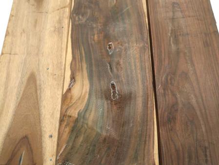 1x Palisander Holz ostindisch Sonokeling 60x16-17cm x 36-41mm #60 
