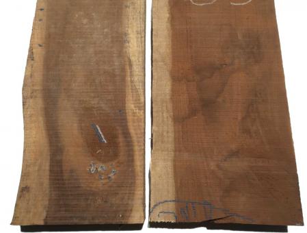 1x Palisander Holz ostindisch Sonokeling 99x19-20cm x 51-52mm #99 