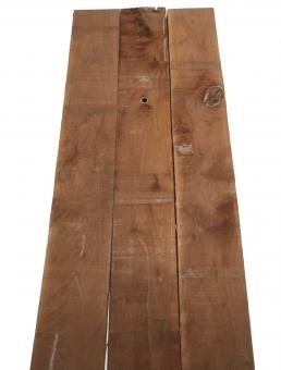 3x Walnussholz Nussbaumholz 102x14,5cm x 26-27mm #T1 