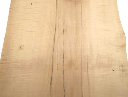 1x Ahorn Riegel Ahornholz Maple Curly 85x43-45cm x 23mm 
