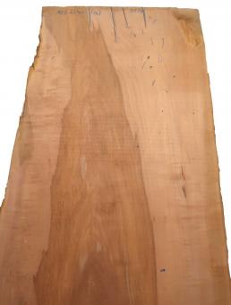 1x Apfelbaum Holz f Epoxid wormy 103x32-40cm x 33-34mm 