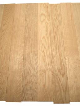 3x Eichen Holz dünne Lamellen Brettchen 102x13cm x 4,2mm 