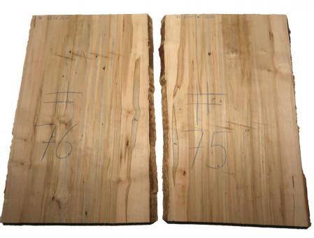 1x Ahorn Holz Ambrosia Maple 75x47-50cm x 38-39mm #75 