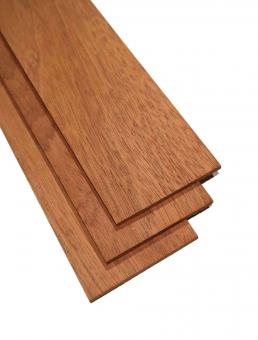 10x Mahagoni Holz Lamellen Sipo 51x7,4cm x 4,2mm dünne Brettchen 