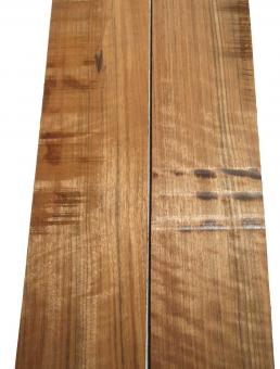 2x Amazakoue Holz Mutenje 92x13-14cm x 35-36mm #T2 