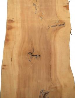 Apfelbaum Holz Apfelholz 121x26-44cm x 34-37mm N 