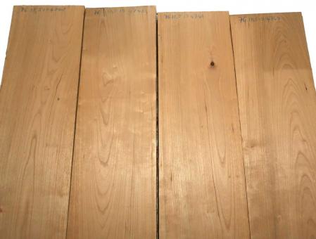 1x Kirschbaum Holz Kirschholz 76x18,5-19cm x 47-48mm 