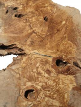 1x Oliven Wurzelholz Olivenbaum Epoxid Holz 60x19-24cm x 59-61mm 
