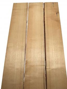 3x Sassafras Holz Brett Edelholz 105x18-20cm x 23mm 