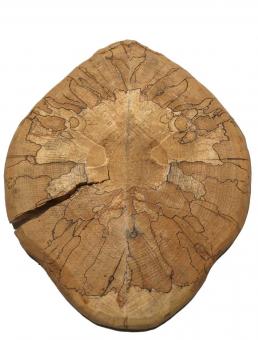 1x Gestockte Buche Holz Buchenholz 36x31cm x 37-38mm 