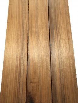 1x Amazakoue Holz Mutenje 126x11,5cm x 37mm 