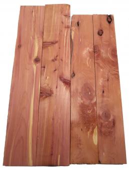 2x Aromatische Rotzeder Zeder Holz 71x11cm x 50mm #71 