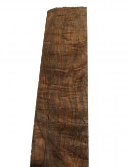 1x Nussbaum Wurzelholz Maser 31,5x7-8cm x 65-66mm 