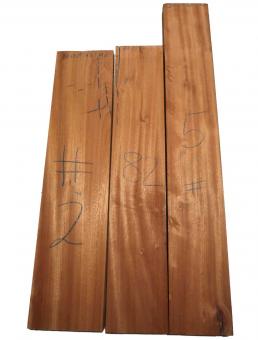1x Mahagoni Holz Brett Massivholz DIY 100x15cm x 48mm #5 