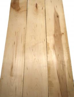 3x Ahornholz Ahorn Holz Brett 91x16-17cm x 24mm #E7 