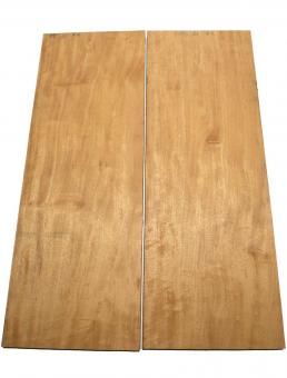 1x Movingui Holz Satinwood 86x31cm x 22mm 