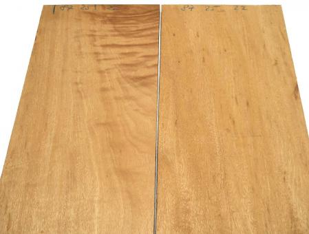 1x Movingui Holz Satinwood 87x25cm x 22mm 