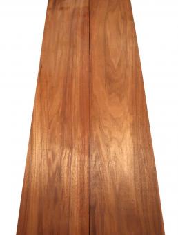 2x Tigerwood Holz Goncalo Alves 92x15,5cm x 22mm #P3 