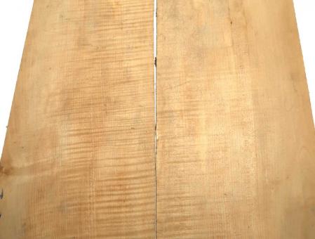 2x Ahorn Riegel Holz Riegelahorn gestockt 94x21-24cm x 6-9mm 