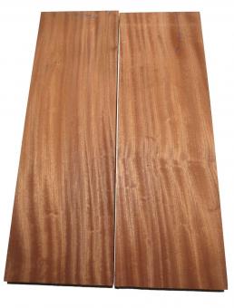 1x Mahagoni Holz Brett Massivholz DIY 94x30cm x 47-48mm 