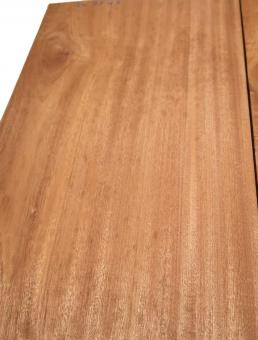 1x Mahagoni Holz Massivholz Bohle DIY 94x37cm x 48mm 