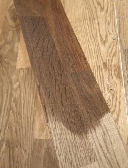 8x Eichenholz Parkett Lamelle Arbeitsplatte 102x12,5cm x 4mm 