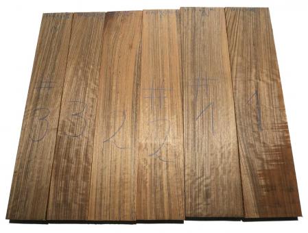 1x Amazakoue Holz Mutenje 77x17cm x 48mm #1 