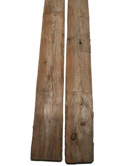 2x Altholz Brett recyceltes Holz 106x13-15cm x 40mm 