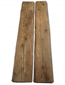 2x Altholz Brett recyceltes Holz 109x19-20cm x 40mm 