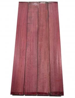 1x Amarant Kantel Purpleheart Holz 61x9,5x9,7mm 