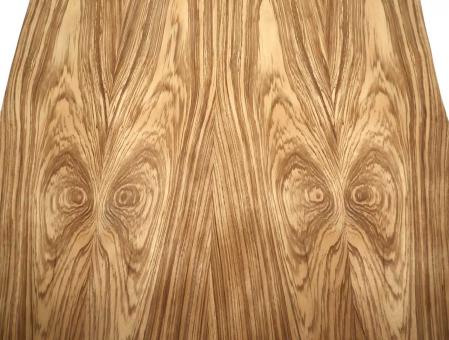 Zebrano Holz Furnier Zebrawood 235x22-28cm 4 Blätter 