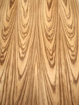 Zebrano Holz Furnier Zebrawood 225x17-19cm 2 Blätter 
