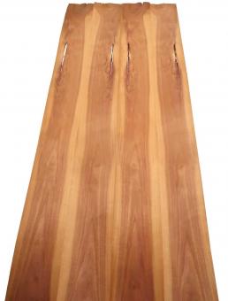 Zwetschge Furnier Zwetschke Holz 106x13cm 6 Blätter 