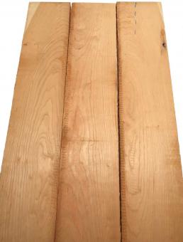 3x Kirschbaum Holz Kirschholz 92x16-17,5cm x 23mm #L2 