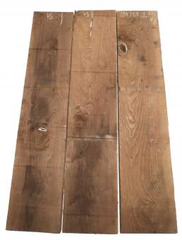 3x Walnussholz Nussbaumholz 91x18,5cm x 26-27mm #V3 