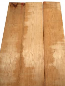 3x Kirschbaum Holz Kirschholz 102x20,5cm x 22-23mm #L1 