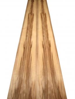 Satin Nußbaum Furnier Amberbaum 276x14,5-17cm 4 Blätter 