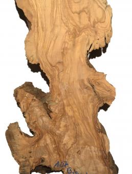 1x Oliven Wurzelholz Holz f Epoxid 107x13-33cm x 50mm 
