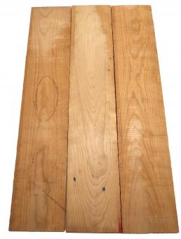 3x Kirschbaum Holz Kirschholz 93x18cm x 19-23mm #T3 