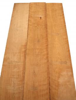 3x Kirschbaum Holz Kirschholz 102x18cm x 19-23mm #T1 